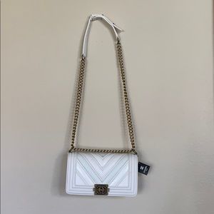 Gorgeous Cream & Gold CC Purse